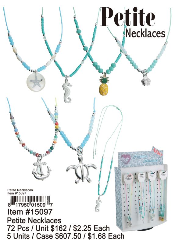 Petite Necklaces - 72 Pieces Unit