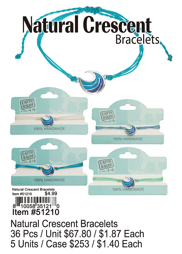 Crescent Natural Bracelets